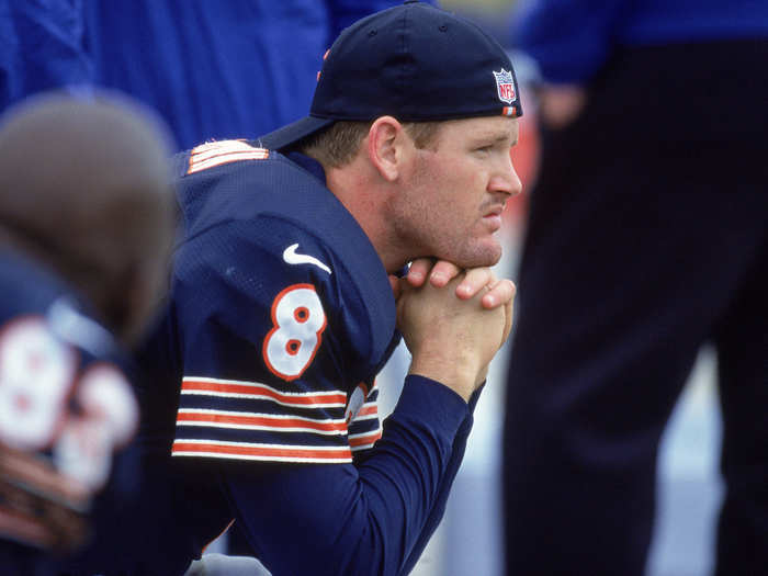 Cade McNown was picked No. 12 overall by the Bears in 1999.