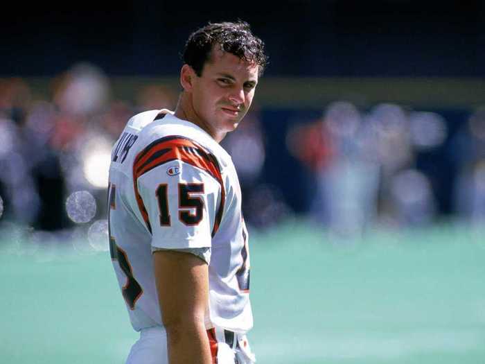 David Klingler was picked No. 6 overall by the Bengals in 1992.