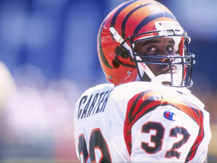 Ki-Jana Carter was picked No. 1 overall by the Bengals in 1995.