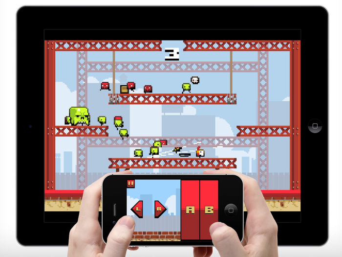 Turn your iPad and iPhone into an arcade and controller