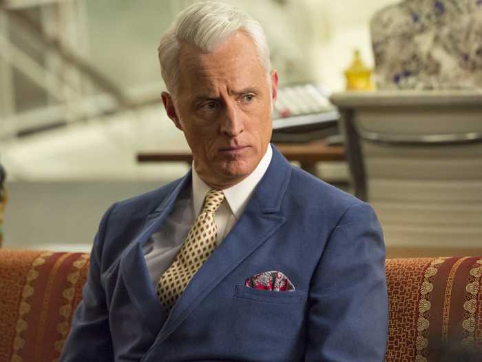 Today, we know John Slattery as the outspoken, scotch-drinking Roger Sterling.