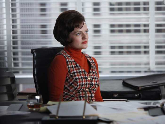 Before Elisabeth Moss played Peggy Olson, the ad agency