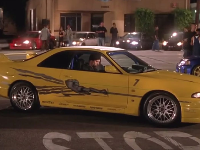 14. This 1995-98 Nissan Skyline GT-R R33 appeared in the first film of the series and is one of many various Skyline models to appear in the films.