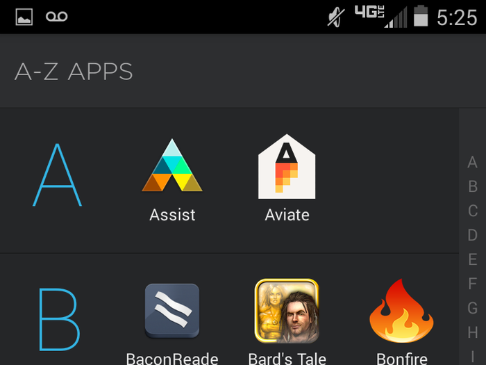 Aviate changes the apps on your home screen depending on the time of day.