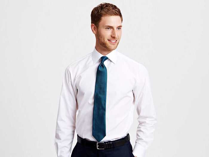 A white dress shirt for the most formal occasions.