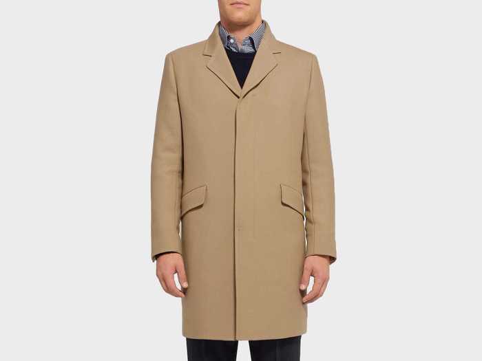 A topcoat to go over your suits in the colder months.