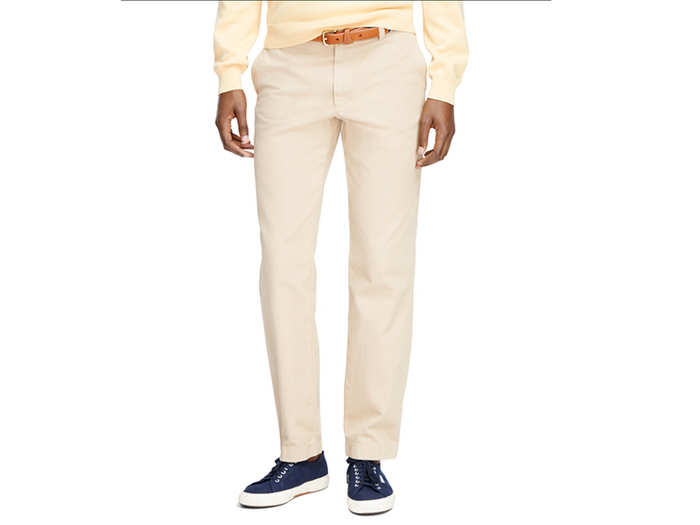 A pair of casual chinos.