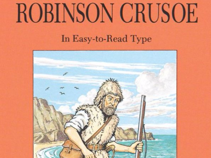 "Robinson Crusoe" by Daniel Defoe