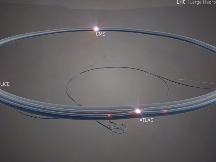 The LHC is so large because that