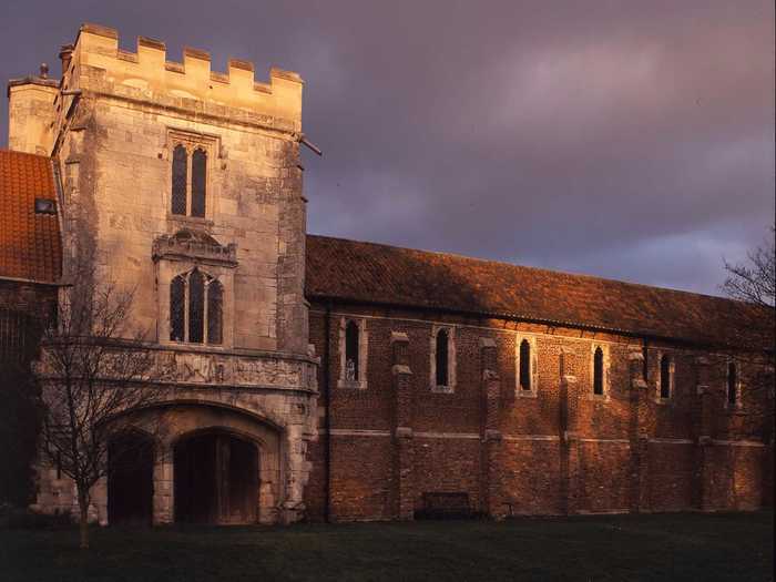 Cawood Castle in North Yorkshire is one of the most visually striking buildings on Landmark Trust