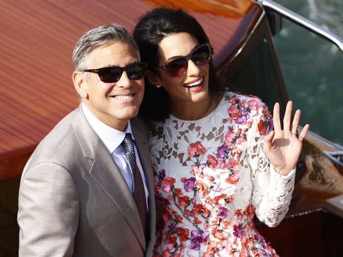 The world got its first real taste of Alamuddin Clooney