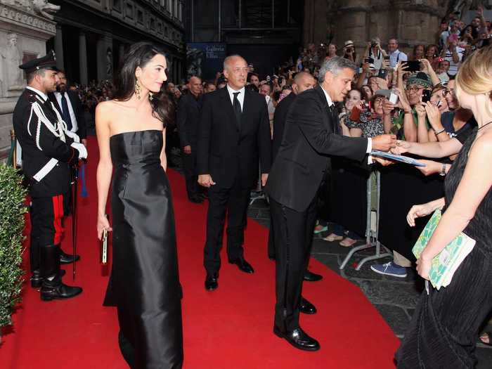 Since meeting Clooney in Italy in 2013, she