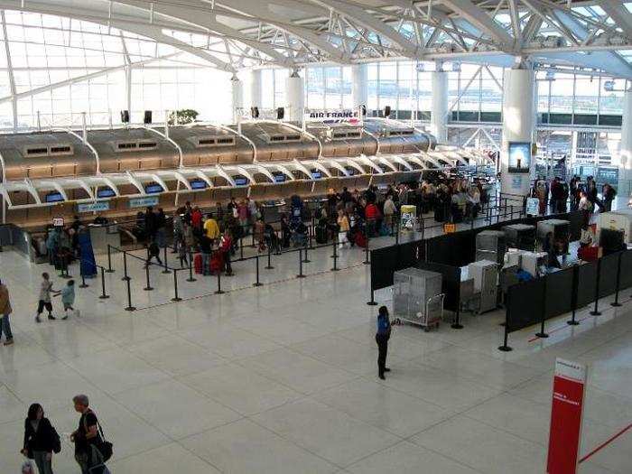 9. New York John F. Kennedy International Airport (JFK)