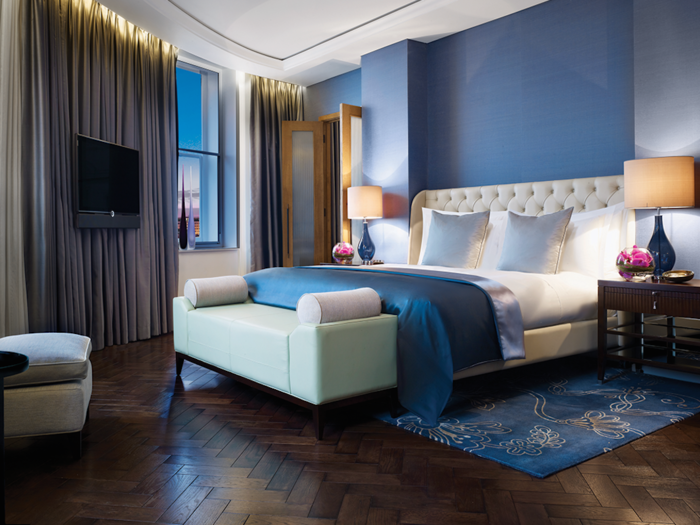 Coming in at No.9 is the London branch of the Corinthia Hotel. This River Suite will set you back £3,270 per night.