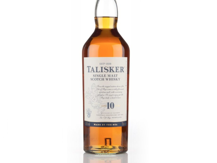 Talisker 10 Year Old Single Malt Scotch