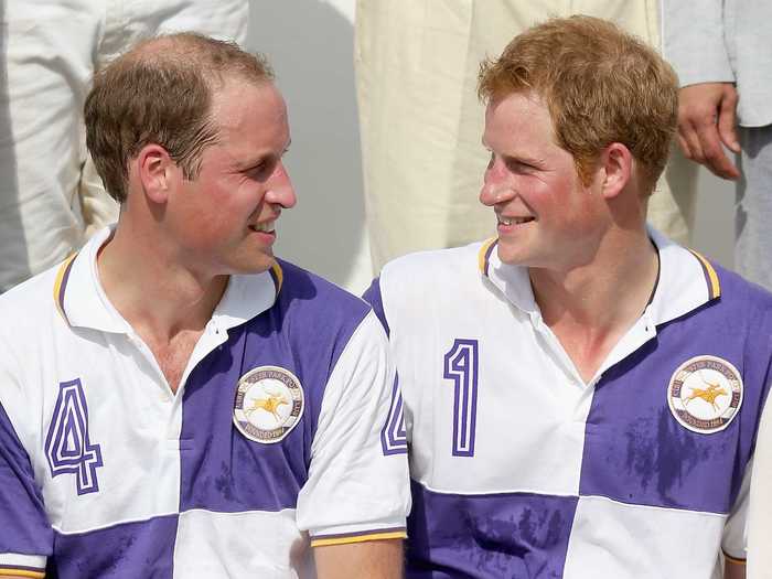 Prince William and Prince Harry of Windsor, royalty