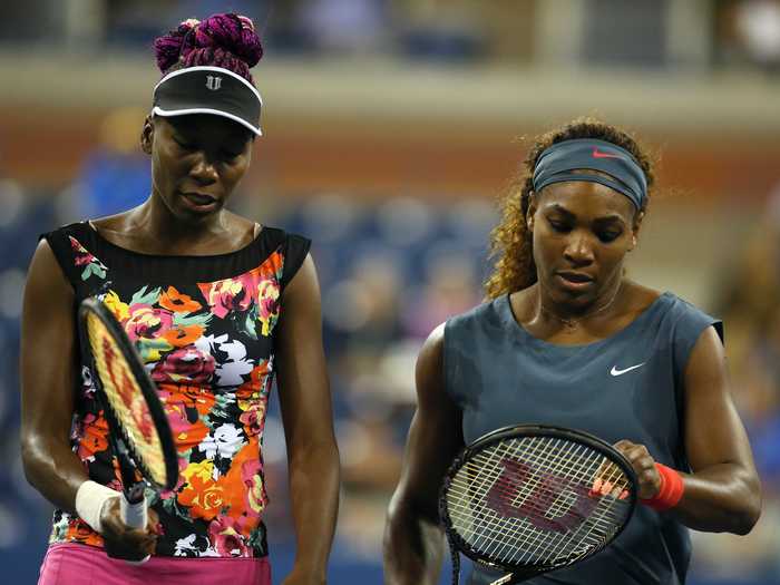 Venus and Serena Williams, tennis champions