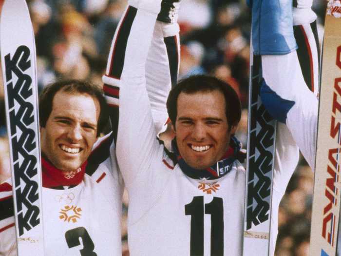 Phil and Steve Mahre, skiers