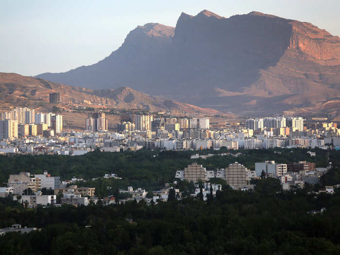 Shiraz is the economic hub of southern Iran, producing fruits, cotton, and rice. In addition to agriculture and cement production, the city is a center for Iran