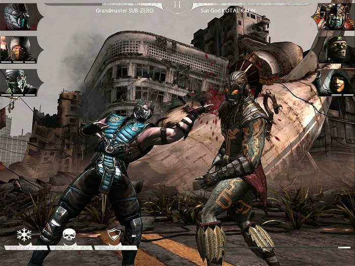 Finish your enemies in Mortal Kombat X.