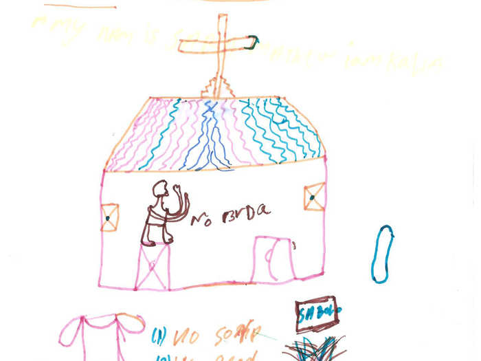 Sona, a child refugee in Cameroon, remembers the Boko Haram bombing the local church while the pastor was still inside.