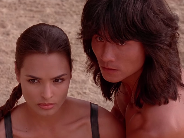 THEN: As Princess Kitana, Talisa Soto teamed up with our heroes to help save the day.