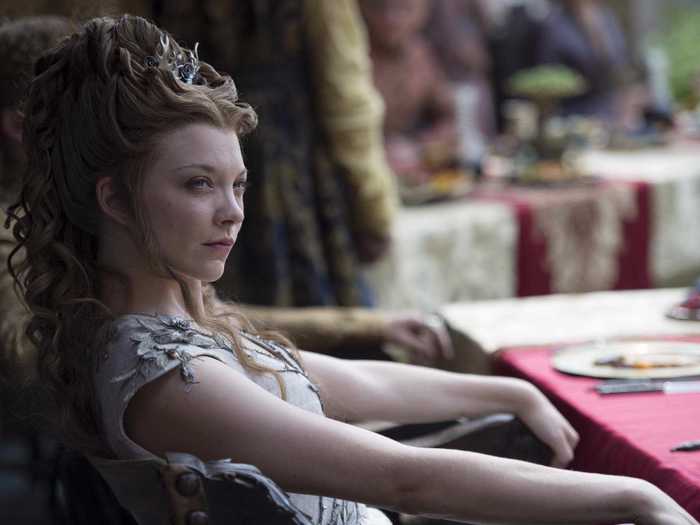 As Margery Tyrell, Natalie Dormer isn