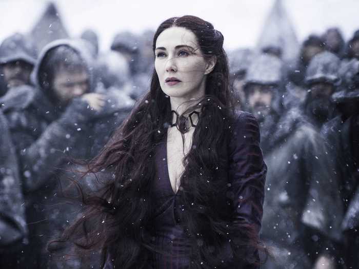 The wig Dutch actress Carice van Houten wears to play Melisandre is among the 30 or so wigs used on set, which could cost up to $7,000.