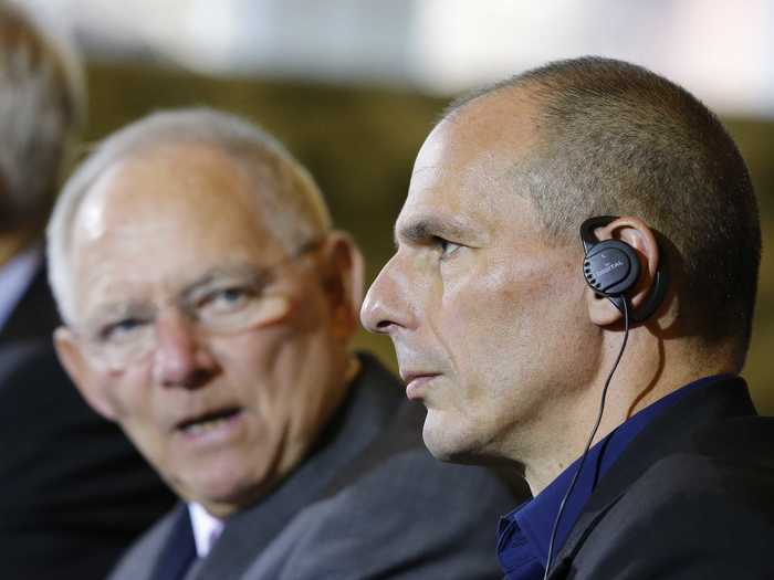 A similarly frosty meeting with German finance minister Wolfgang Schaueble elevated Varoufakis