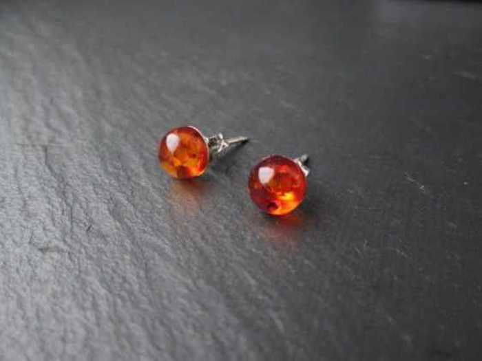 POLAND: Amber jewelry