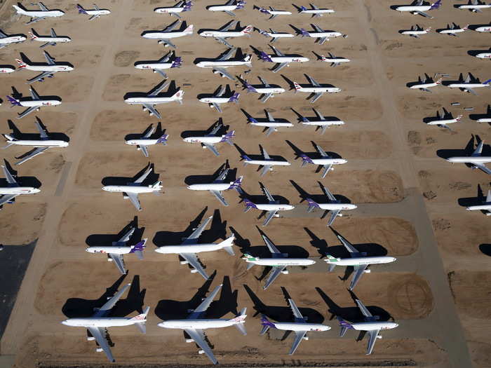 The cargo carrier is in the process of updating its massive fleet of mostly older jets.