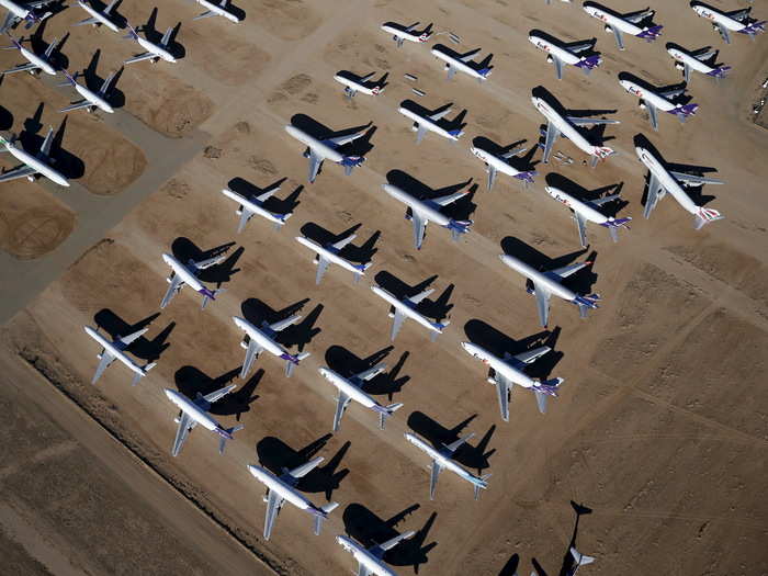 FedEx has also retired some of its Airbus A300 and A310 freighters.