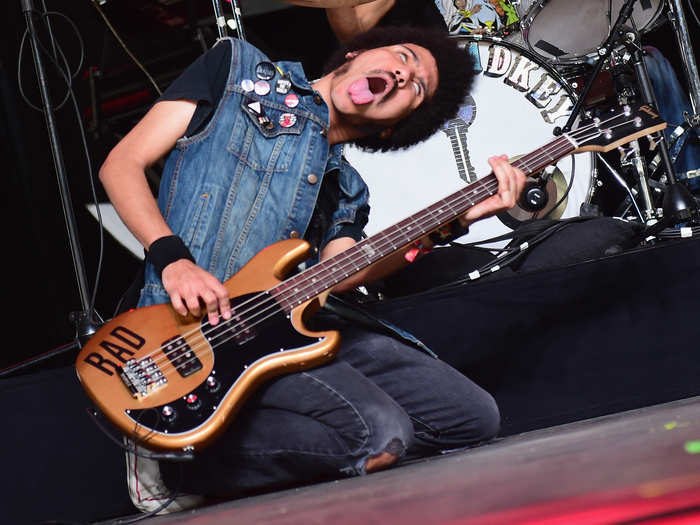 Isaiah Radke III of Radkey got super into his set.