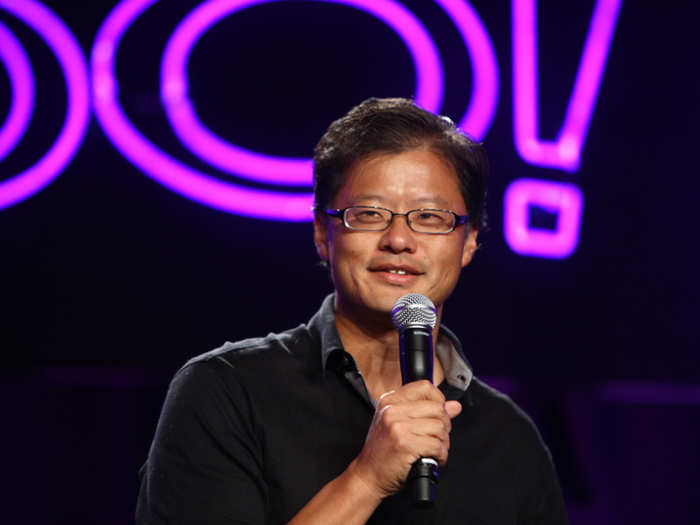Jerry Yang only knew one English word when he first arrived to the US