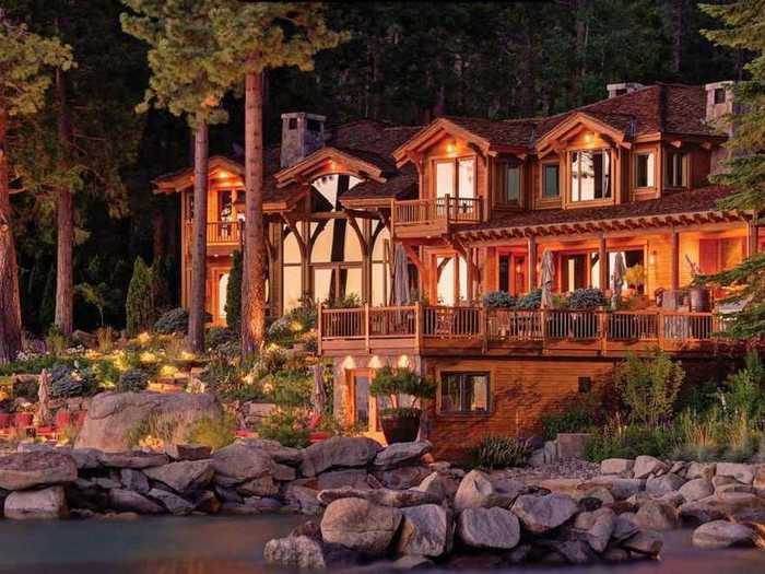 This 2.5-acre home in Snug Harbor, just one of three parcels Ellison owns in Lake Tahoe, sold for $20.35 million in July 2014. He