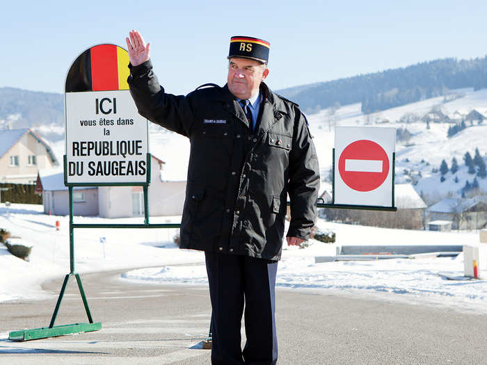 Near the French-Swiss border, the Republic of Saugeais is made up of 11 towns and was founded in 1947 as a joke. Today, it acts as a popular tourist attraction, issuing entrance passes and selling official stamps.