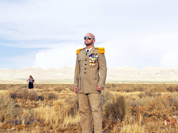 Travis McHenry, seen below, founded his first micronation at the age of 15. Since then, he has founded three, the latest one being southern California