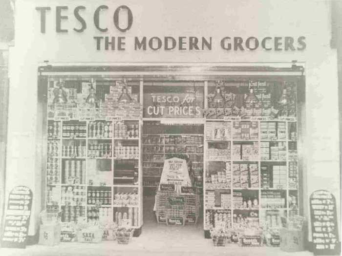 Tesco listed on the London Stock Exchange in 1947.