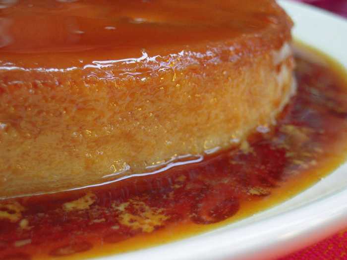 Flan is one of Cuba