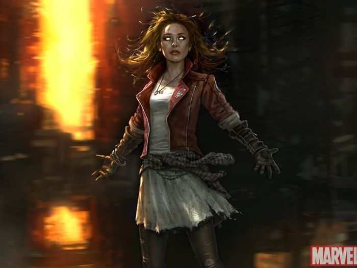 Although Scarlet Witch is a well-established character in the Marvel universe, Olsen and director Joss Whedon had to rewrite her origin story for the movie. Twentieth Century Fox, maker of the "X-Men" franchise, owns the film rights to her backstory.