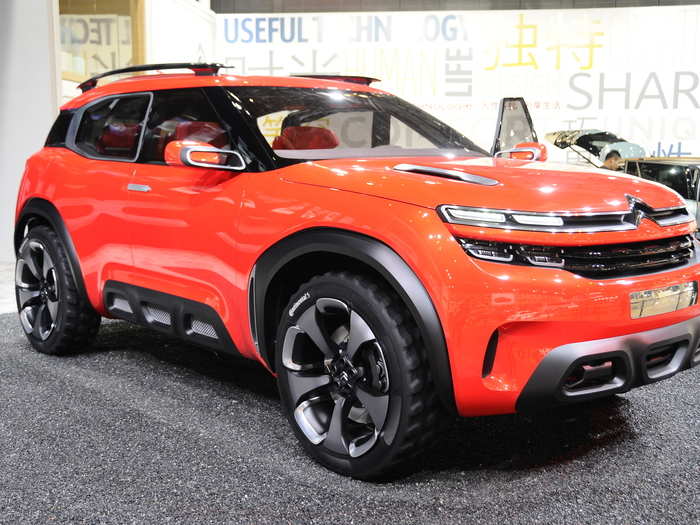 Citroen brought its quirky Aircross concept to Shanghai.