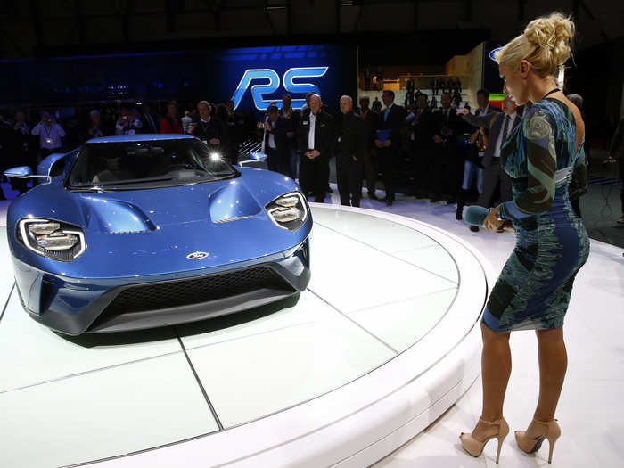 The Geneva Motor Show was also absolutely stunning ...