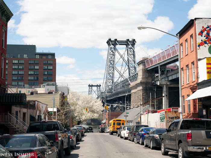 For many, that means a trip over the Williamsburg Bridge, via car, subway, or over its pedestrian walkway. The bridge, which opened in 1903, is one of the four toll-free bridges that connects Manhattan to Long Island.