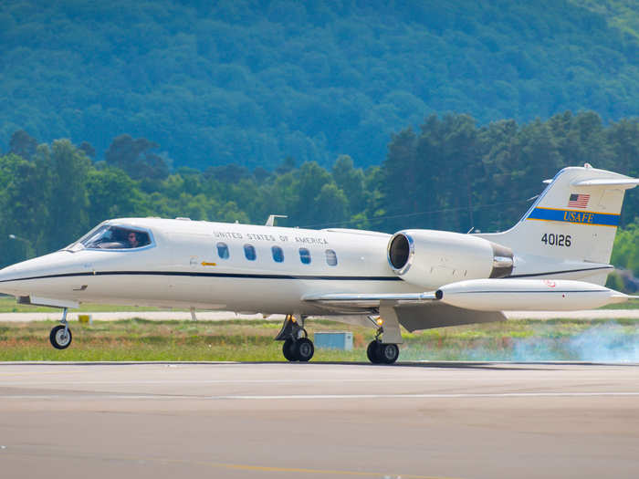 Medical evacuations are carried out aboard a C-21 passenger jet. The 76th has 16 authorized pilots for this aircraft who are ready to carry out aeromedical evacuations any minute of the day in 104 countries.