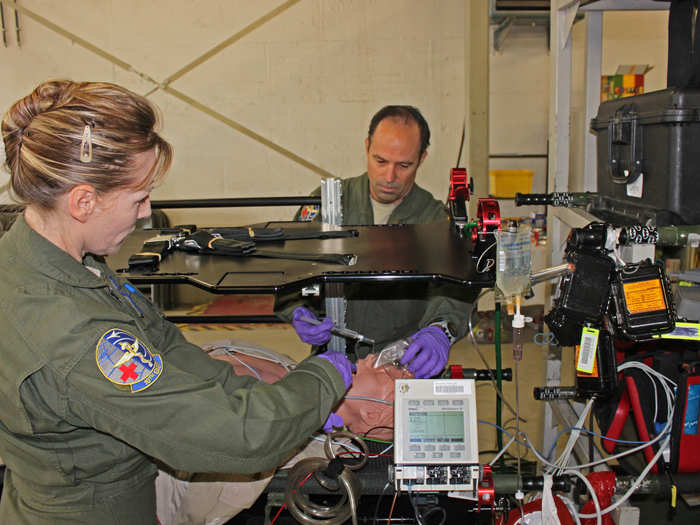 In case of aeromedical evacuations, the 10th Expeditionary Aeromedical Evacuation Flight is always standing by. So far this year, the team has airlifted over 2,000 patients.