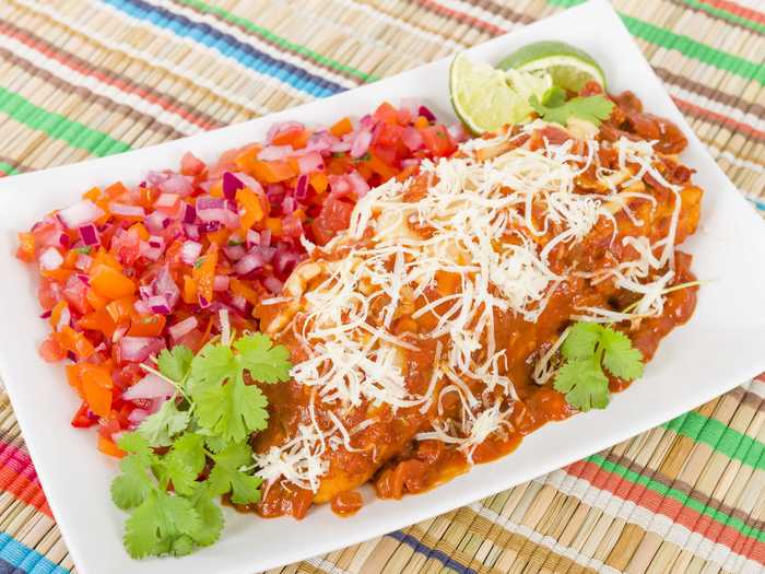 Chicken tinga is another iconic dish that