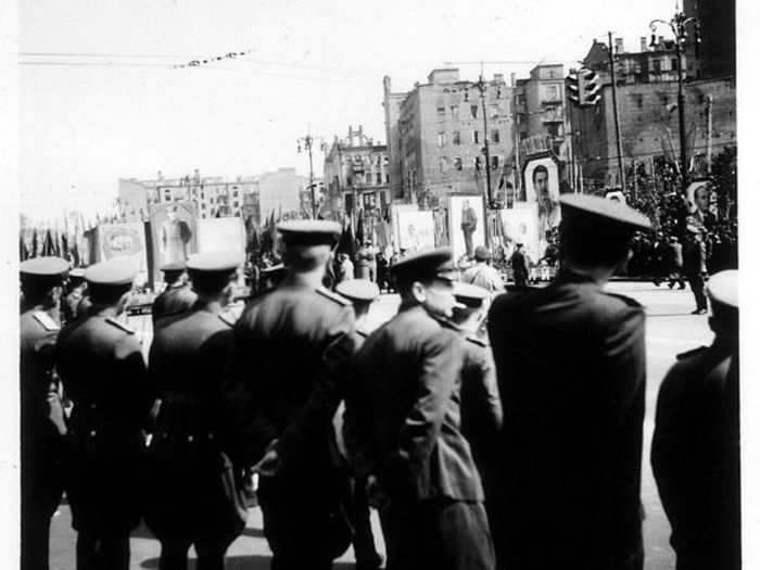 The Cold War is over, and few communist regimes remain. Events like the 1946 parade in Kiev, where marchers carried giant photos of Josef Stalin, are a thing of the past.