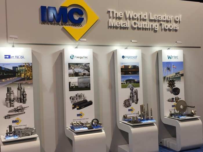 IMC makes metal-cutting tools.