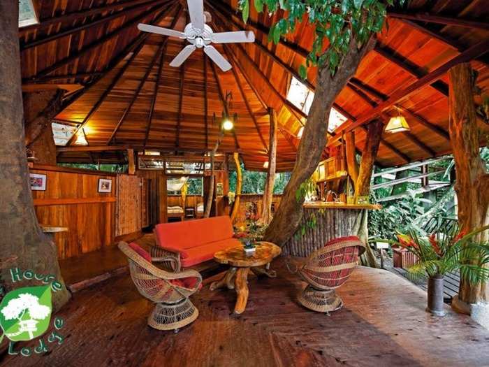 Channel your inner child and stay in a treehouse at the Treehouse Lodge, located in the Gandoca-Manzanillo wildlife refuge in Costa Rica.