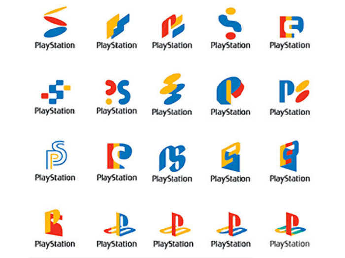 Playstation apparently considered more than 20 different logos when it first debuted, before finally settling for the one featuring four bright colors in 1994. It now has a simple, unified white logo.